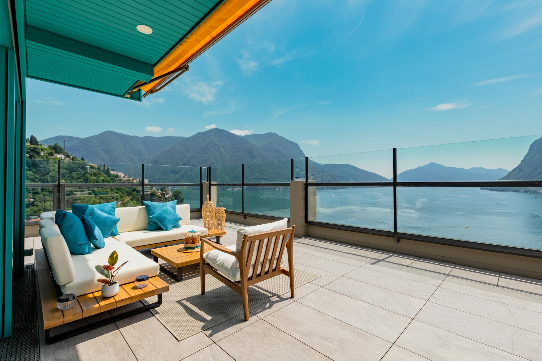 Balkon der Mondschein-Suite